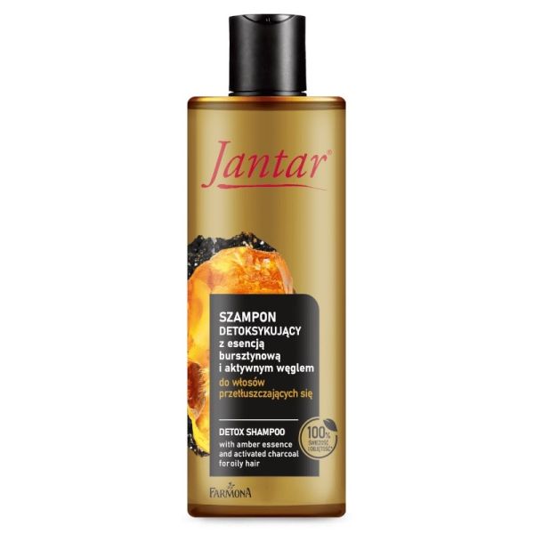 Farmona jantar szampon z esencją bursztynową i aktywnym węglem do włosów przetłuszczających się 300ml