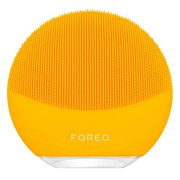 Foreo luna mini 3 szczoteczka soniczna do oczyszczania twarzy z efektem masującym sunflower yellow