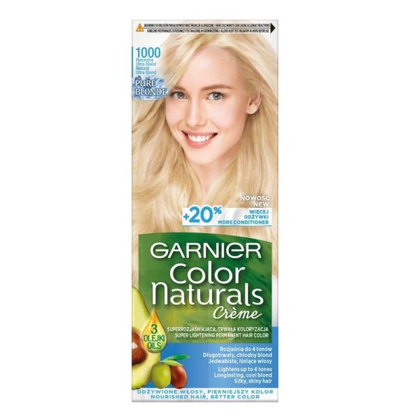 Garnier color naturals creme krem koloryzujący do włosów 1000 naturalny