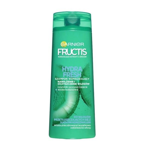 Garnier fructis hydra fresh szampon oczyszczający do włosów przetłuszczających się z suchymi końcówkami 400ml