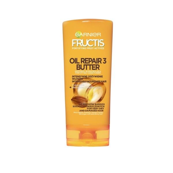Garnier fructis oil repair 3 butter odżywka intensywnie odżywiająca do włosów bardzo suchych i zniszczonych 200ml
