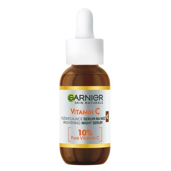 Garnier skin naturals vitamin c rozświetlające serum na noc 30ml