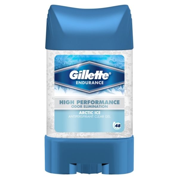Gillette endurance high performance antyperspirant w żelu dla mężczyzn arctic ice 70ml
