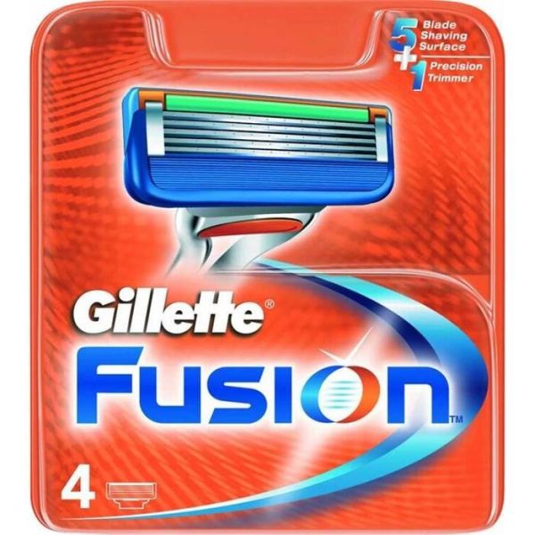 Gillette fusion5 wymienne ostrza do maszynki do golenia 4szt