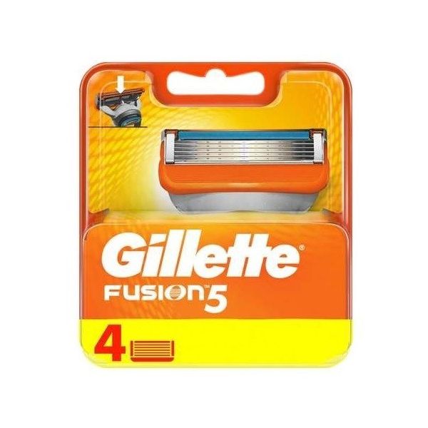 Gillette fusion5 wymienne ostrza do maszynki do golenia 4szt.