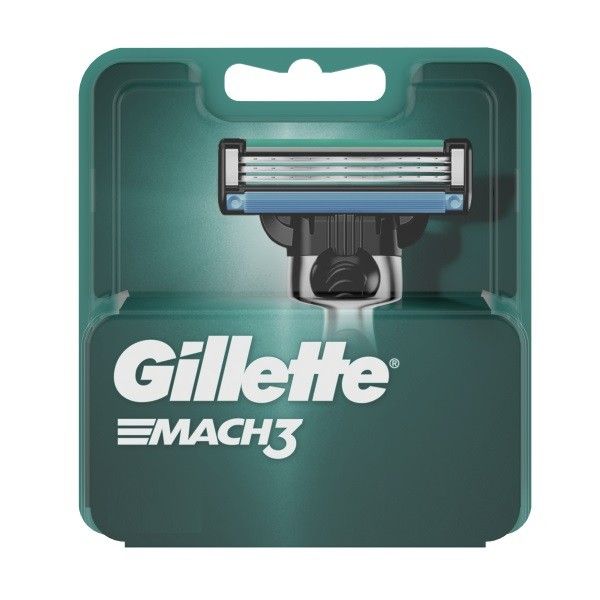 Gillette mach 3 wymienne ostrza do maszynki do golenia 4szt