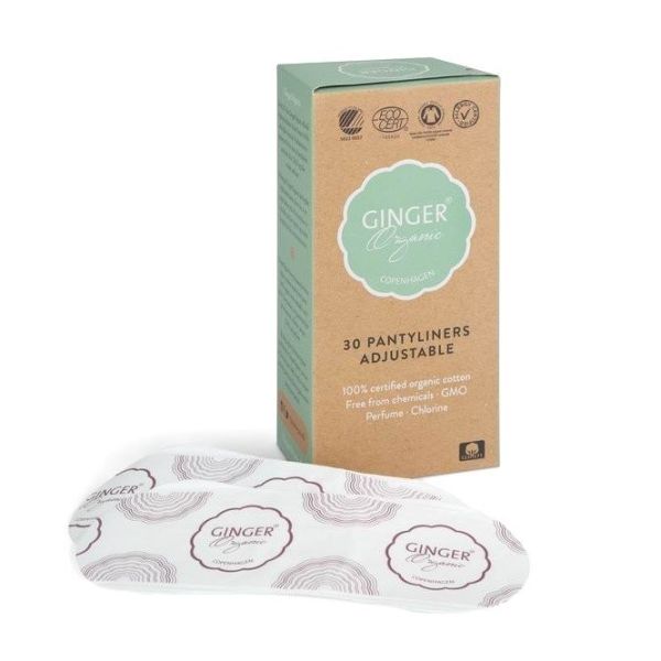 Ginger organic pantyliners wkładki higieniczne 24szt