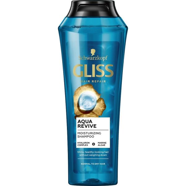 Gliss aqua revive szampon do włosów suchych i normalnych 250ml