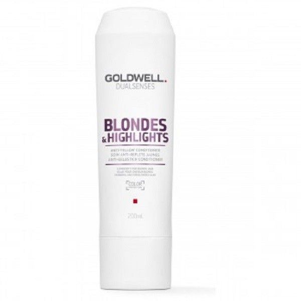 Goldwell dualsenses blondes & highlights anti-yellow conditioner odżywka do włosów blond neutralizująca żółty odcień 200ml