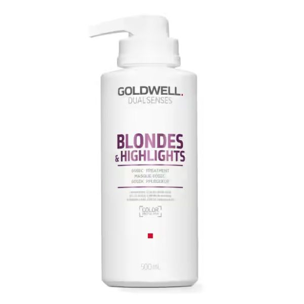 Goldwell dualsenses blondes&highlights 60sec treatment 60-sekundowa kuracja dla włosów blond i z pasemkami 500ml