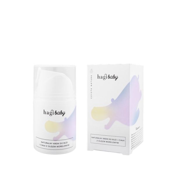 Hagi baby naturalny krem do buzi i ciała z olejem morelowym 50ml