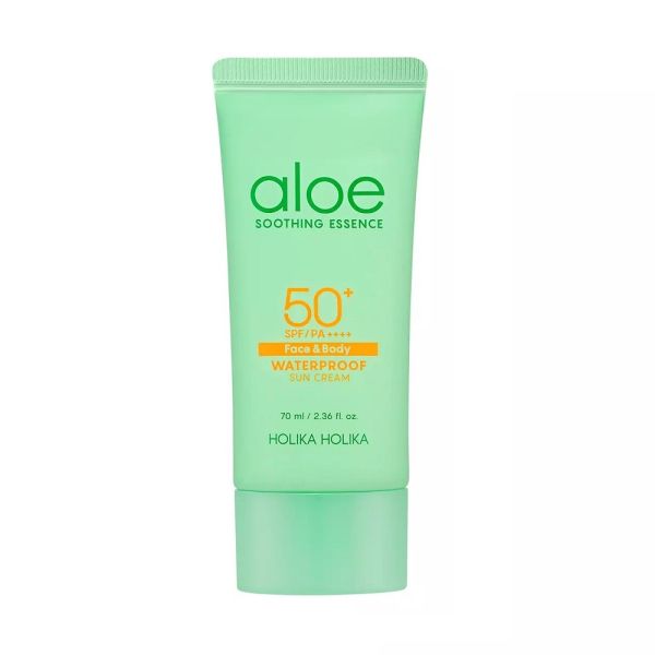 Holika holika aloe soothing essence face & body waterproof sun gel spf50+ żel przeciwsłoneczny do twarzy i ciała 100ml