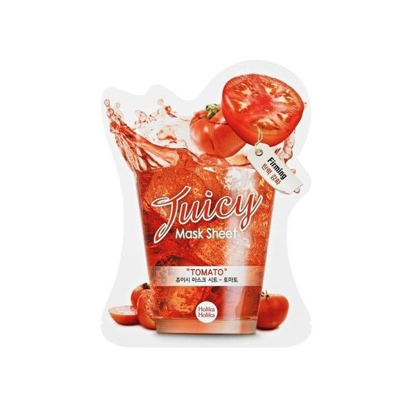Holika holika tomato juicy mask sheet rewitalizująco-odświeżająca maseczka z ekstraktem z pomidora