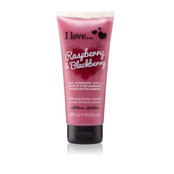 I love exfoliating shower smoothie peeling do ciała raspberry & blackberry 200ml