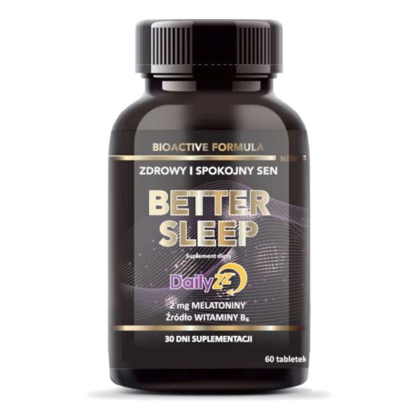 Intenson better sleep suplement diety 60 tabletek