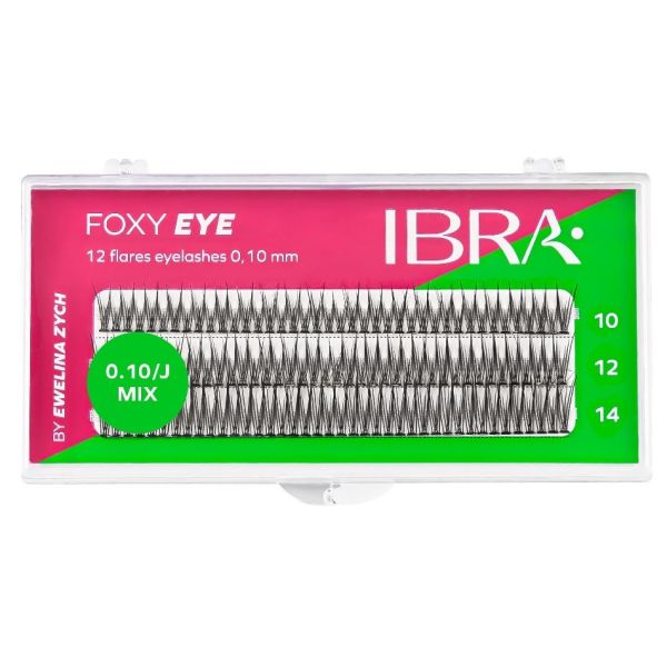 Ibra foxy eye kępki rzęs mix 120szt.