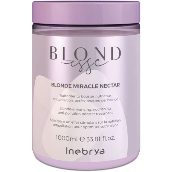 Inebrya blondesse blonde miracle nectar odżywcza kuracja do włosów blond 1000ml