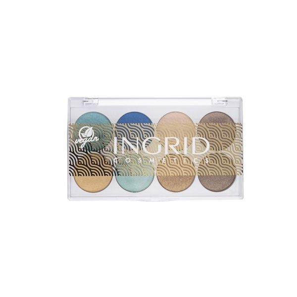 Ingrid bali eyeshadow palette paleta cieni do powiek blue lagoon 9.5g