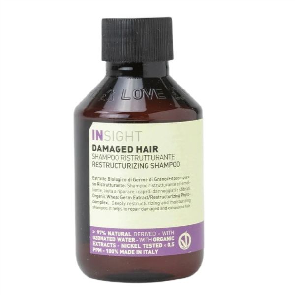 Insight damaged hair szampon do włosów zniszczonych 100ml