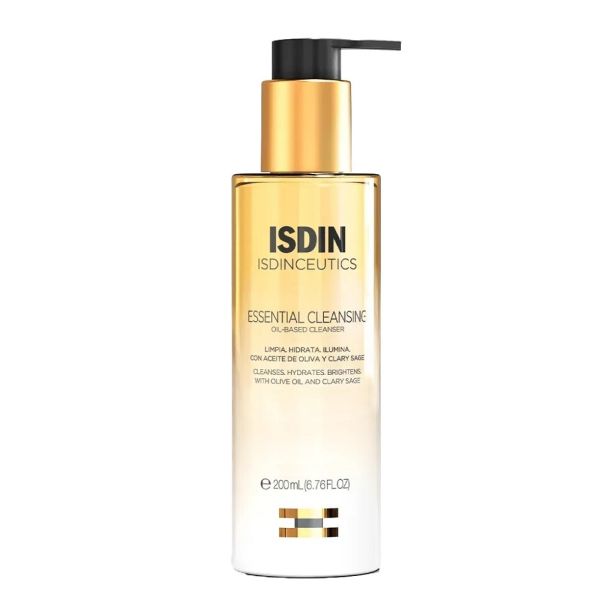 Isdin isdinceutics essential cleansing olejek oczyszczający do mycia twarzy 200ml