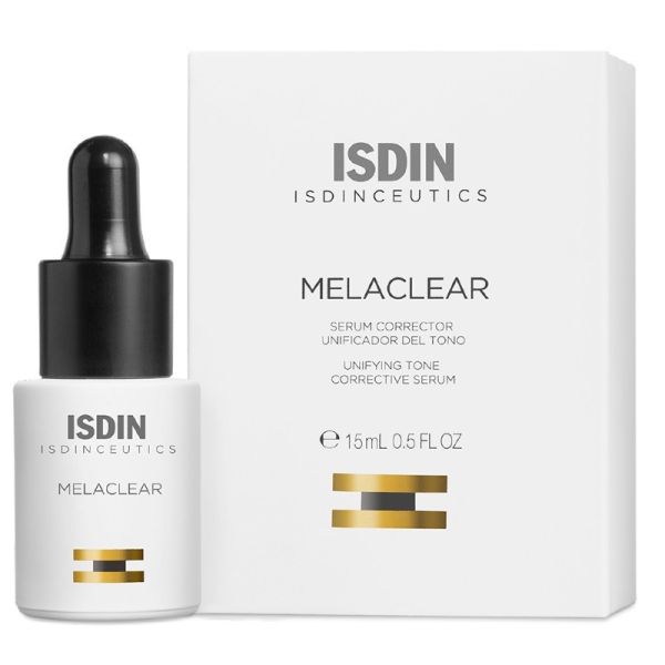 Isdin isdinceutics melaclear korygujące serum wyrównujące koloryt skóry 15ml