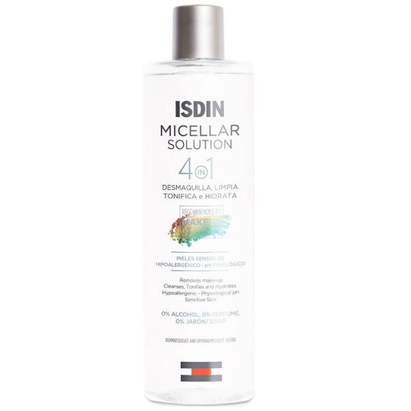 Isdin micellar solution hydrating facial cleansing płyn micelarny do twarzy 400ml