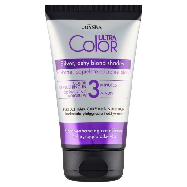 Joanna ultra color koloryzująca odżywka srebrne popielate odcienie blond 100g