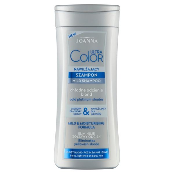 Joanna ultra color nawilżający szampon chłodne odcienie blond 200ml
