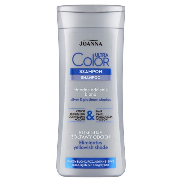 Joanna ultra color system szampon nadający platynowy odcień do włosów blond i rozjaśnianych 200ml