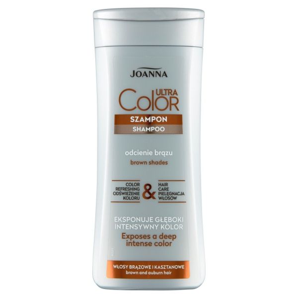 Joanna ultra color szampon podkreślający odcienie brązów i kasztanu 200ml