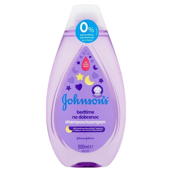 Johnson & johnson johnson's bedtime szampon na dobranoc 500ml