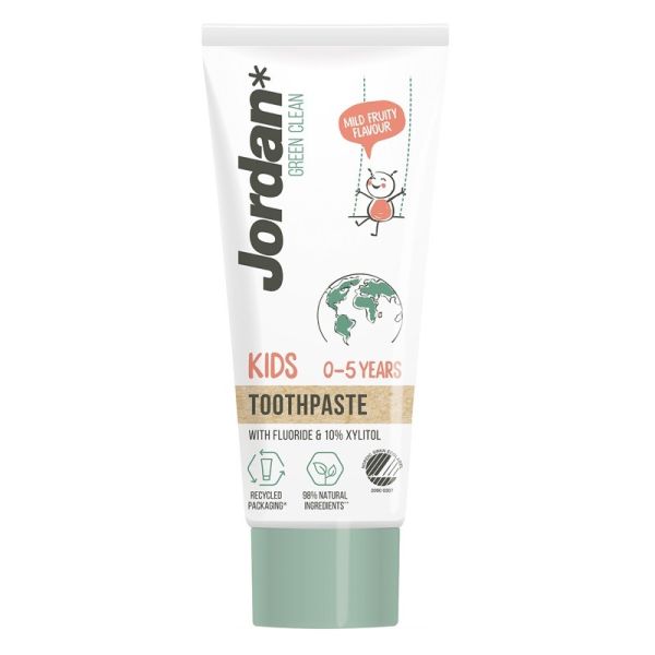 Jordan green clean ekologiczna pasta do zębów dla dzieci 0-5 lat 50ml