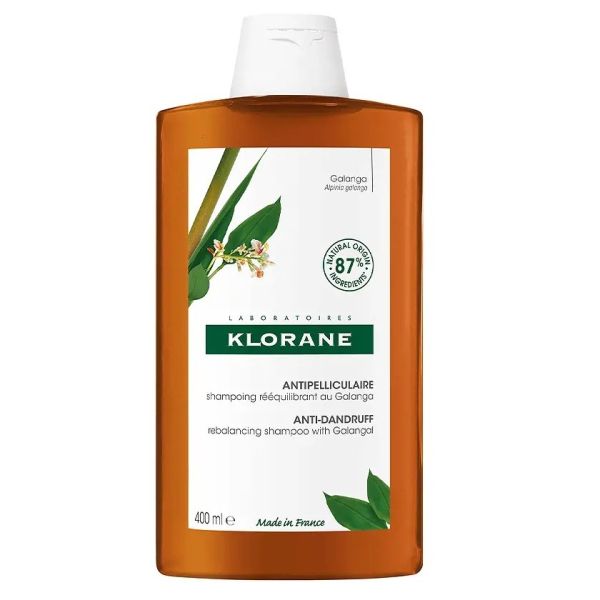 Klorane anti-dandruff rebalancing shampoo szampon przywracający równowagę z galangalem 400ml