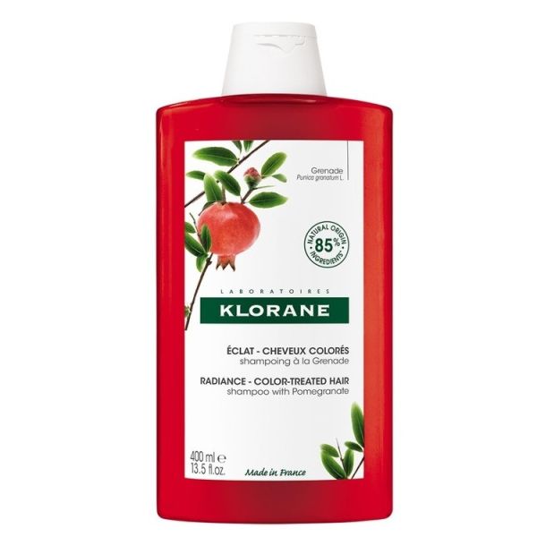 Klorane radiance shampoo szampon do włosów farbowanych 400ml