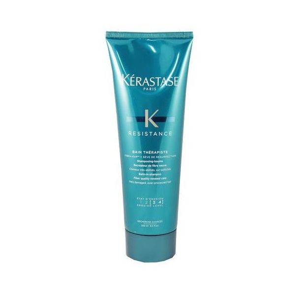 Kerastase resistance bain therapiste balm-in-shampoo 3-4 kąpiel przywracająca jakość włókna włosa 250ml
