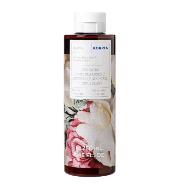 Korres grecian gardenia renewing body cleanser rewitalizujący żel do mycia ciała 250ml