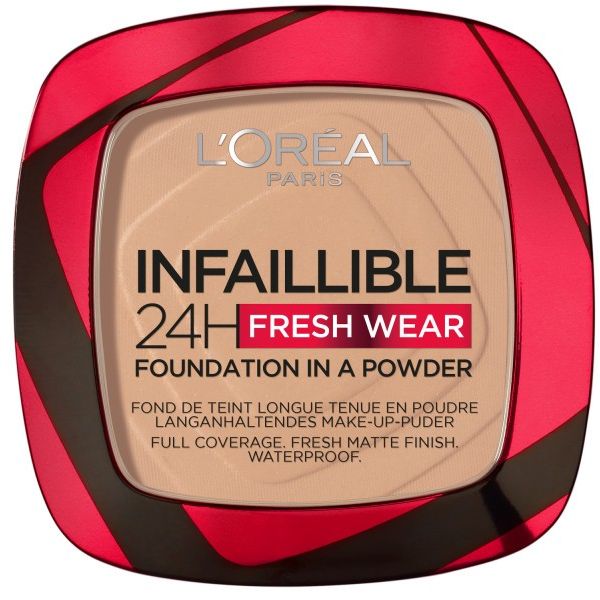 L'oreal paris infaillible 24h fresh wear foundation in a powder matujący podkład do w pudrze 120 vanilla 9g