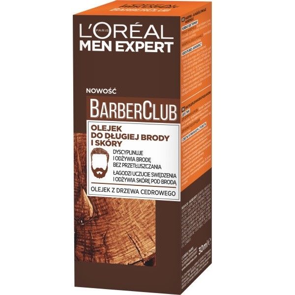 L'oreal paris men expert barber club olejek do długiej brody i skóry 30ml