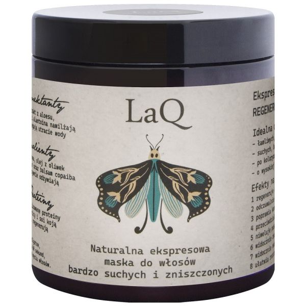 Laq ekspresowa maska do włosów regenerująco-odżywcza 8w1 250ml