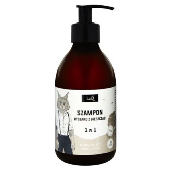 Laq szampon dla mężczyzn nawilżający 1w1 ryszard z bieszczad 300ml