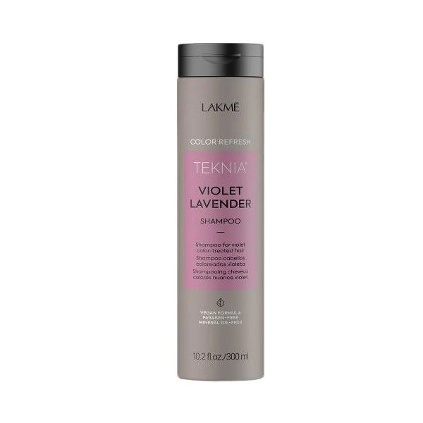 Lakme teknia violet lavender shampoo odświeżający kolor szampon do włosów farbowanych 300ml