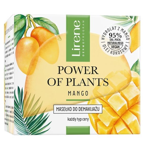 Lirene power of plants masełko do demakijażu mango 50ml