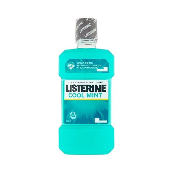 Listerine cool mint płyn do płukania jamy ustnej 500ml