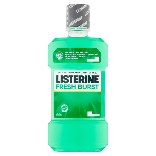Listerine fresh burst płyn do płukania jamy ustnej 500ml