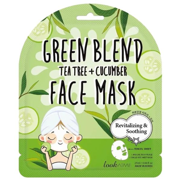 Look at me green blend face mask rewitalizująca maska w płachcie 25ml