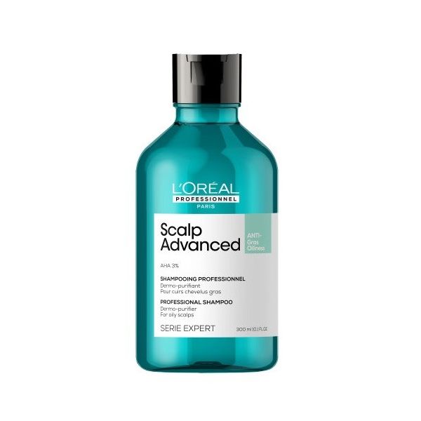 L'oreal professionnel serie expert scalp advanced shampoo oczyszczający szampon do przetłuszczającej się skóry głowy 300ml
