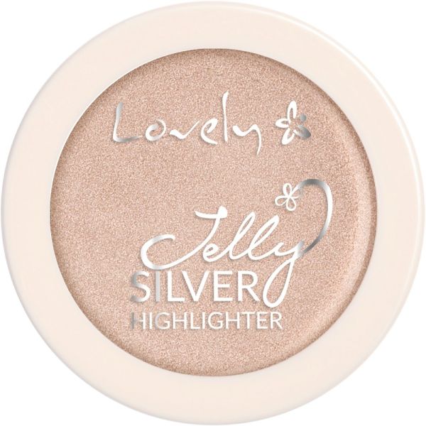 Lovely jelly silver highlighter rozświetlacz do twarzy