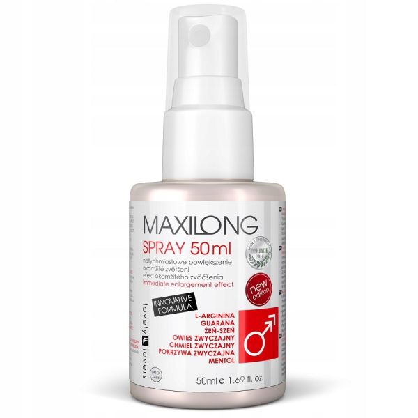 Lovely lovers maxilong spray intymny spray do masażu penisa 50ml