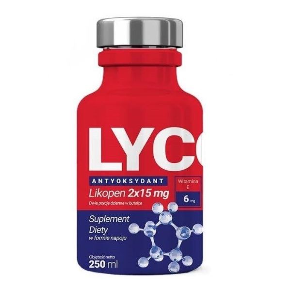 Lycopenvit witamina e + kurkuma suplement diety w formie napoju 250ml