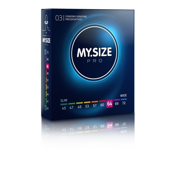 My.size pro condoms prezerwatywy 64mm 3szt